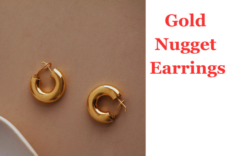 Gold-Nugget-Earrings